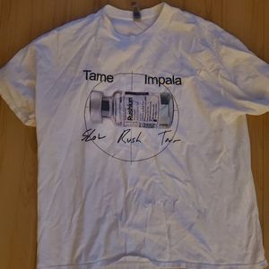 Tame impala slow rush tour shirt